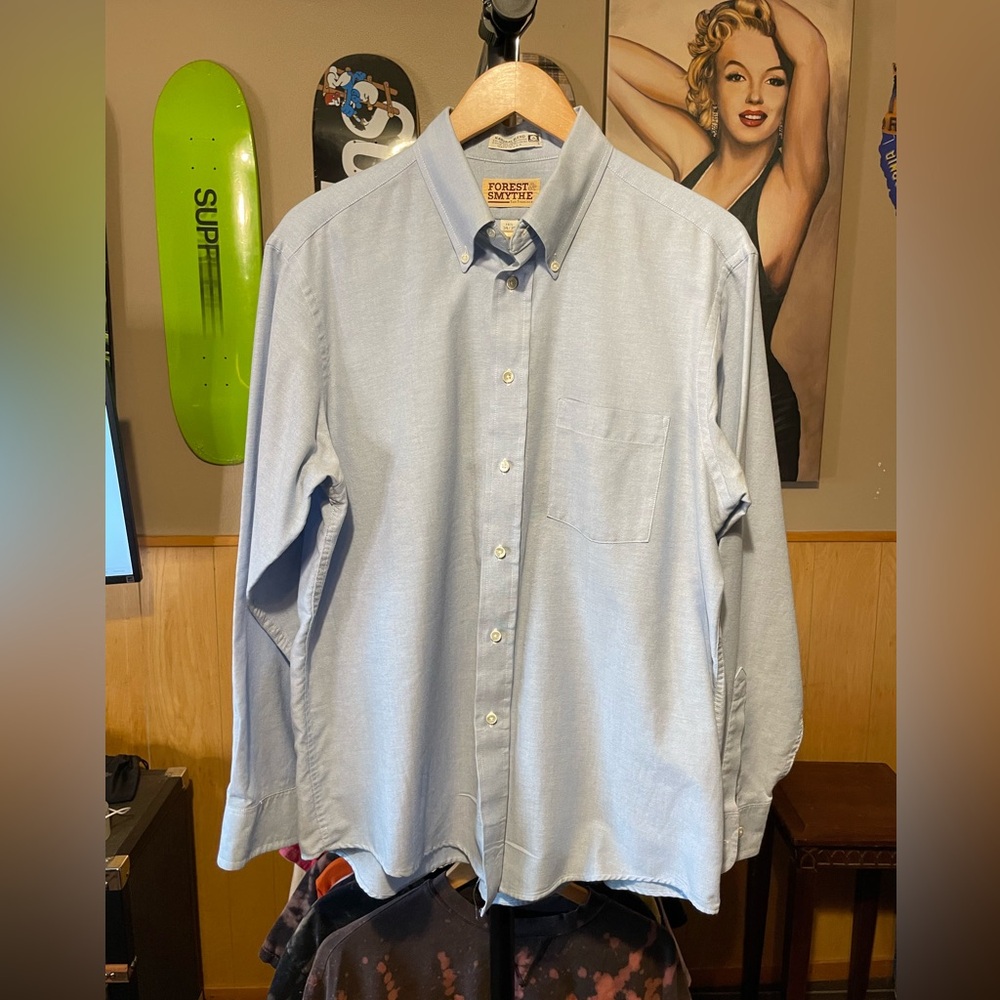 Forest Sythe San Fransico Long Sleeve Button up shirt.